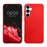 Cumpara ieftin Husa Kwmobile pentru Samsung Galaxy A55, Rosu, Silicon, KWM000021MI003C, Carcasa
