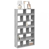 Gossi biblioteca, gri sonoma, 100x33x187,5 cm, lemn prelucrat