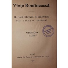 VIATA ROMANEASCA