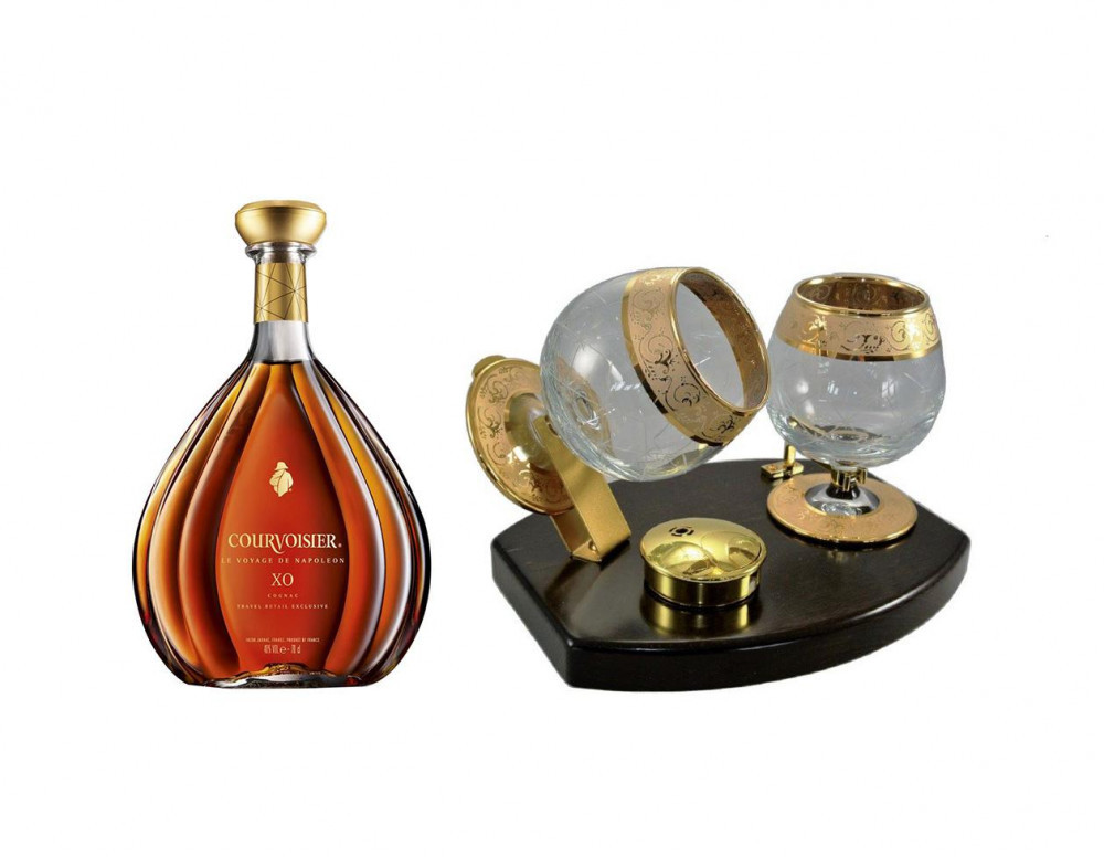 Incalzitor Dublu de Cognac by Credan Courvoisier XO | arhiva Okazii.ro