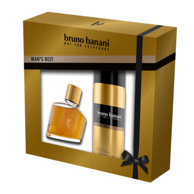 Set Cadou pentru Barbati Bruno Banani Man&amp;#039;s Best, Apa de Toaleta, 30 ml si Deodorant Spray, 150 ml, Set Ingrijire, Set Cadou pentru Barbati, Cadou Bar foto