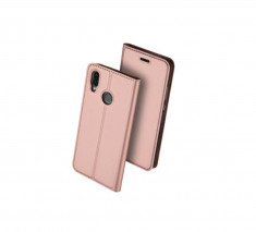 Husa Telefon Flip Book Huawei P20 Lite Rose Gold foto