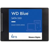 SSD WD Blue SA510 4TB SATA, 2.5&quot;, 7mm, Read/Write: 560/520 MBps, IOPS 87K/83K, TBW: 600 &quot;WDS400T3B0A-00C7K0&quot;