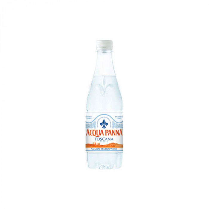 Apa Plata Acqua Panna 500 ml, Recipient din Plastic, Apa Plata Toscana, Apa Plata Italiana, Apa Plata Pura, Apa Plata in Recipient de Plastic, Acqua P