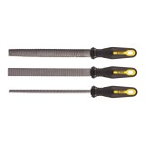 Set pile pentru lemn Topex 200 mm, 3 piese, maner ergonomic