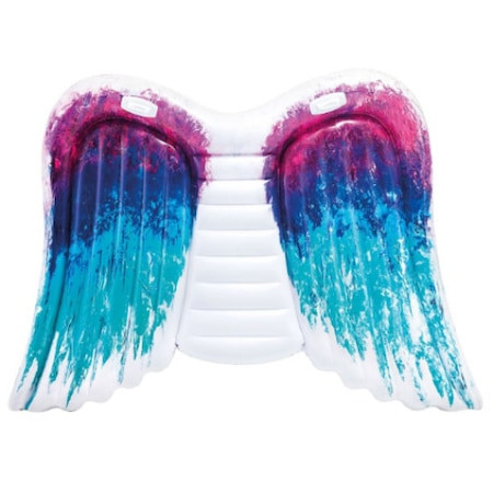 Saltea gonflabila Intex Angel Wings Multicolor, 2.50m x 1m