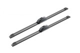 Stergator parbriz Bosch Aerotwin Retrofit, cauciuc+grafit, tip plat, lungime 500-600mm, universal, auto, negru