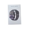 Smartwatch Unisex Curea Neagră - Monitorizare Ritmică, Notificări, Compatibil Android/iOS