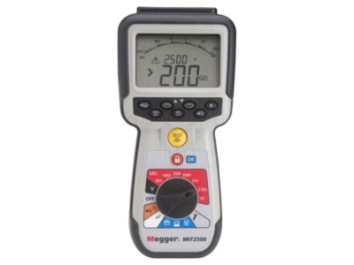 Aparat măsură rezistență izolație MEGGER LCD 10mV-600V cod 1004-745 foto