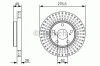 Disc frana TOYOTA AURIS (ZWE18, NZE18, ZRE18) (2012 - 2016) BOSCH 0 986 479 A62