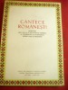 Cantece Romanesti- Al IV Festival Mondial al Tineretului 1953- Partituri si text