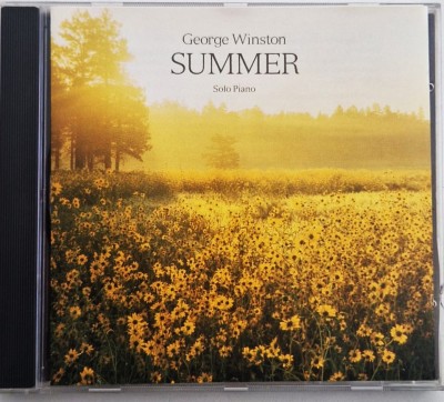 George Winston - Summer Solo Piano NM / NM cd muzica jazz contemporan Windham Hill Europa foto