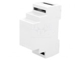 Carcasă DIN ABS Gri 88x34x62mm UL94V-0, KRADEX
