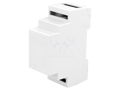Carcasă DIN ABS Gri 88x34x62mm UL94V-0 foto