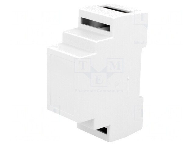 Carcasă DIN ABS Gri 88x34x62mm UL94V-0