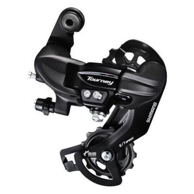 Schimbator Spate Shimano Tourney ARDTY300D - 6/7 Viteze, Negru Ultimate FactoryBikes foto