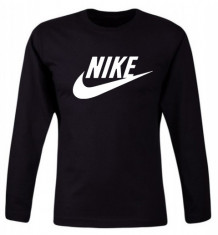 Bluza barbateasca Nike Classic Negru COD B002 foto