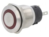 Comutator Anti-Vandalism SPDT 10A 14VDC IP67 ON-(ON)