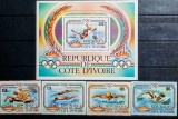 Coasta de fildes 1983 sport Jocurile Olimpice Los &Aacute;ngeles 84 serie4v.+ bloc mnh