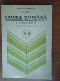 Limba romana, gramatica. Manual pt clasa a8a Ion Popescu