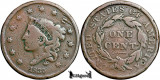 1835, 1 Cent - Liberty Head / Matron Head Modified - Statele Unite ale Americii, America de Nord