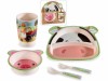 Set hranire bebelusi melamina cm 20,5 x 21,5 H, 14 x 13 H, 13,5 H, &Oslash; 7 x 9,5 H cm