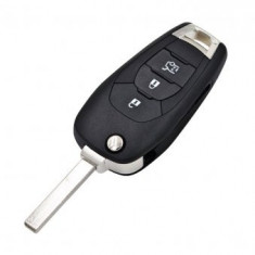 Cheie auto completa compatibila Chevrolet Cruze Aveo 3 butoane 434 MHz PCF7941E HiTag2 ID46