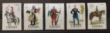 BC148, Spania 1977, serie uniforme militare