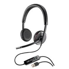 Casca Call Center Plantronics BLACKWIRE C520-M, USB, Microsoft Certified foto