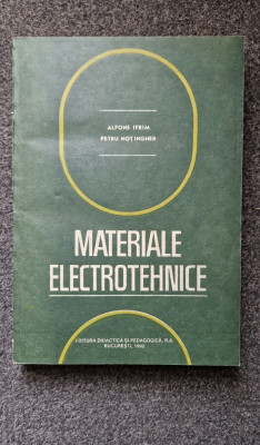 MATERIALE ELECTROTEHNICE - Ifrim, Notingher foto