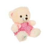 Ursulet din plus cu rochita, 30 cm, ATU-080916, Oem