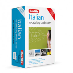 Berlitz Vocabulary Study Cards Italian (Language Flash Cards)