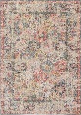 Covor Model Antiquarian Bakhtiari 8712, Marime 230 x 330 cm, Multicolor, Antiderapant, Bumbac, Living, Dormitor, Sufragerie, Birou foto