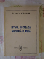 Ritmul in creatia muzicala clasica ? Victor Giuleanu foto