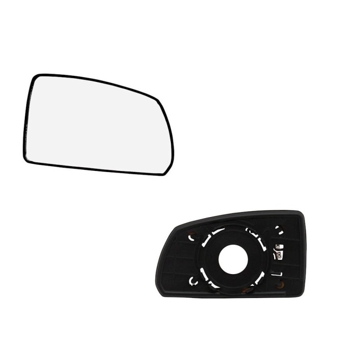 Geam oglinda Kia Rio (Dc) 01.2003-12.2004 Partea Dreapta Crom Convex Cu Incalzire 87626Fd350