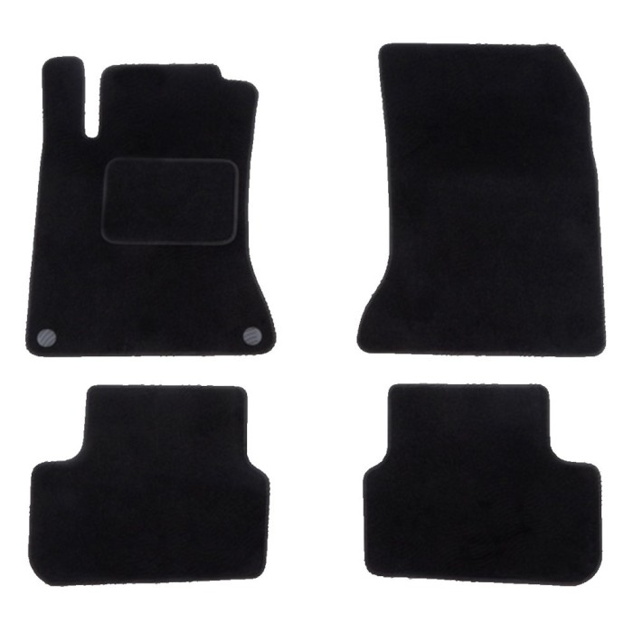Set covorase auto mocheta Velor MERCEDES Clasa A (W176), 06.2012-08.2018, negru,