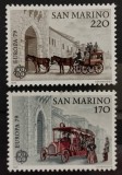 BC68, San Marino 1979, serie transporturi postale