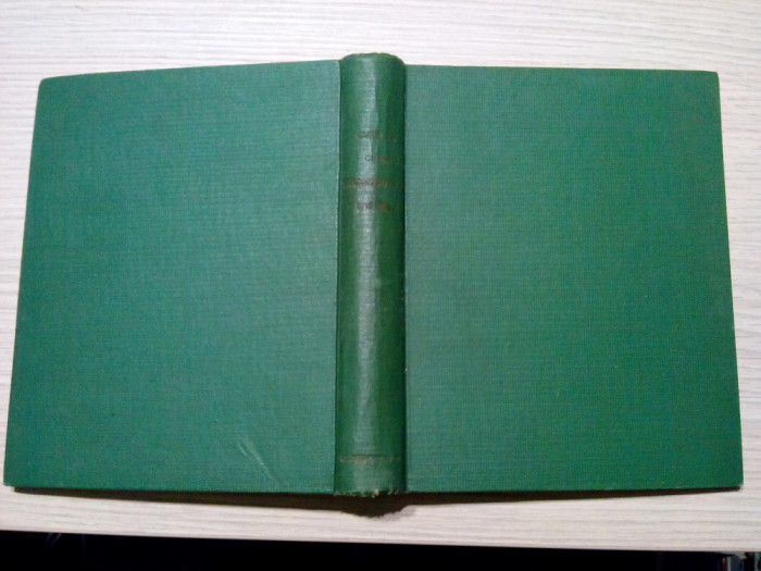 CURSUL DE CHIMIE FARMACEUTICA ORGANICA - p. I - Al. Ionescu Matiu -1942, 440 p.