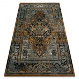 Covor de l&acirc;nă Polonia ALHAMBRA Ornament, cadru coniac , 170x235 cm