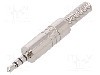Conector jack, Jack 3,5mm, 4 contacte, tata, CLIFF - FC68124M