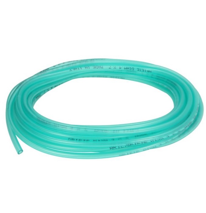 Furtun benzina 4x7 mm (rola 10 m, pret per 1m) - culoare: verde (Ariete)