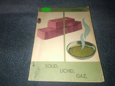 ION BUNGET - SOLID LICHID GAZ foto