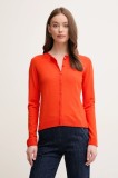 Sisley cardigan femei, culoarea verde, light, 17Q3M5203