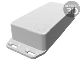 Carcasă Universală cu Lame de Fixare 50x100x25mm 1590WGFLBK