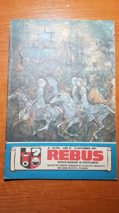 revista rebus 15 septembrie 1987
