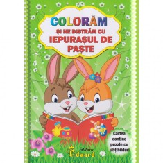 Coloram si ne distram cu iepurasul de paste