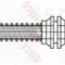 Conducta / cablu frana AUDI Q7 (4L) (2006 - 2015) TRW PHA426