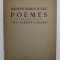 RAINER MARIA RILKE - POEMES , traduction de LOU ALBERT - LASARD , 1937