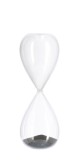 Clepsidra decorativa sticla nisip negru Kronos &Oslash;10x29h