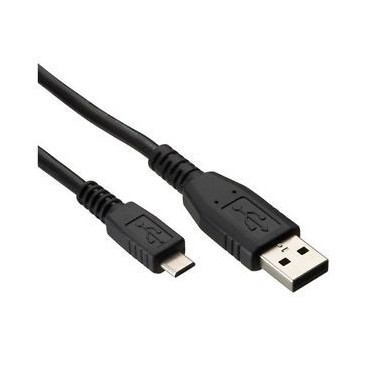 CABLU DE DATE MICROUSB NEGRU FLEXTRONICS ORIGINAL foto